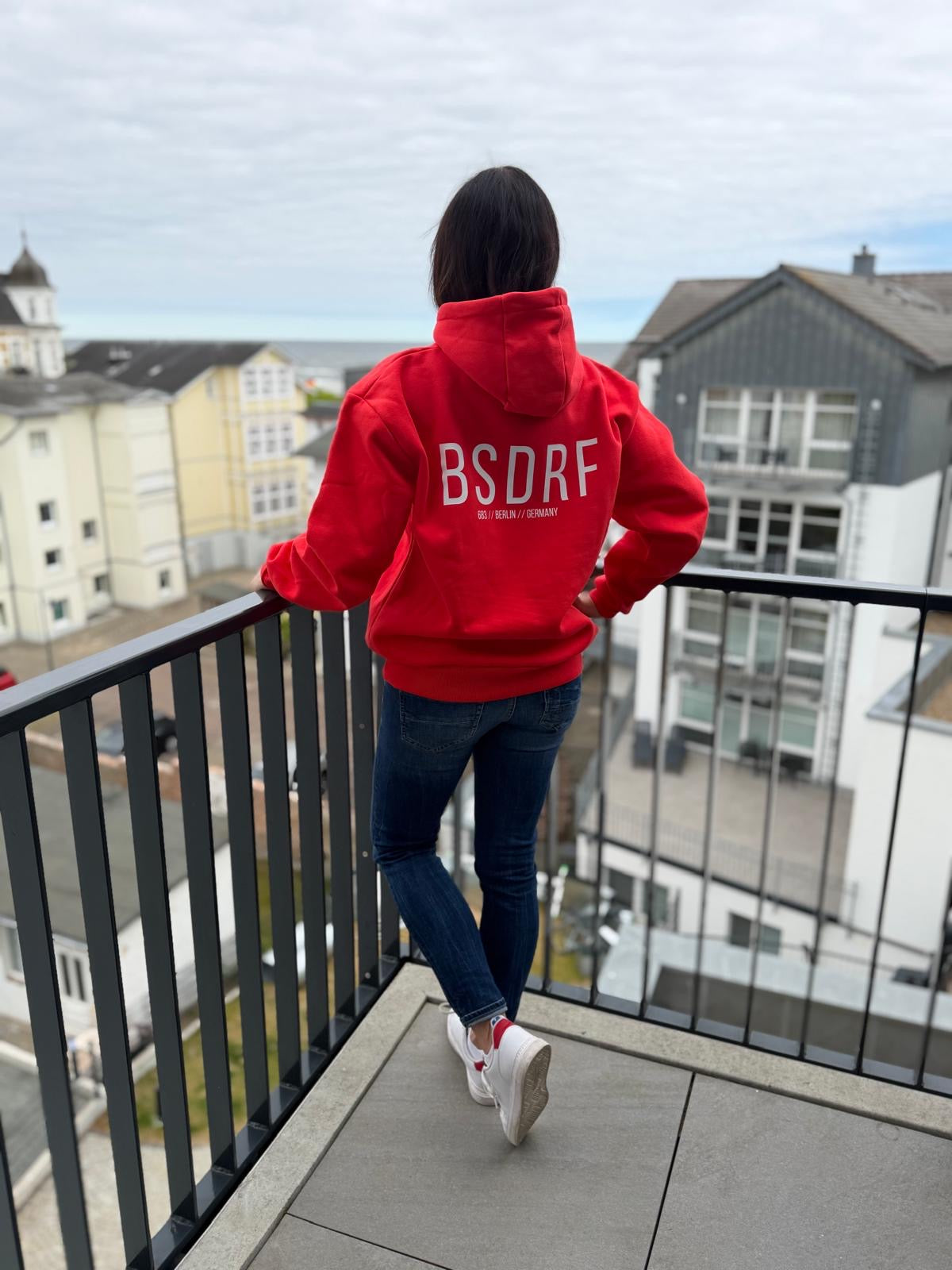BSDRF Hoodie - rot