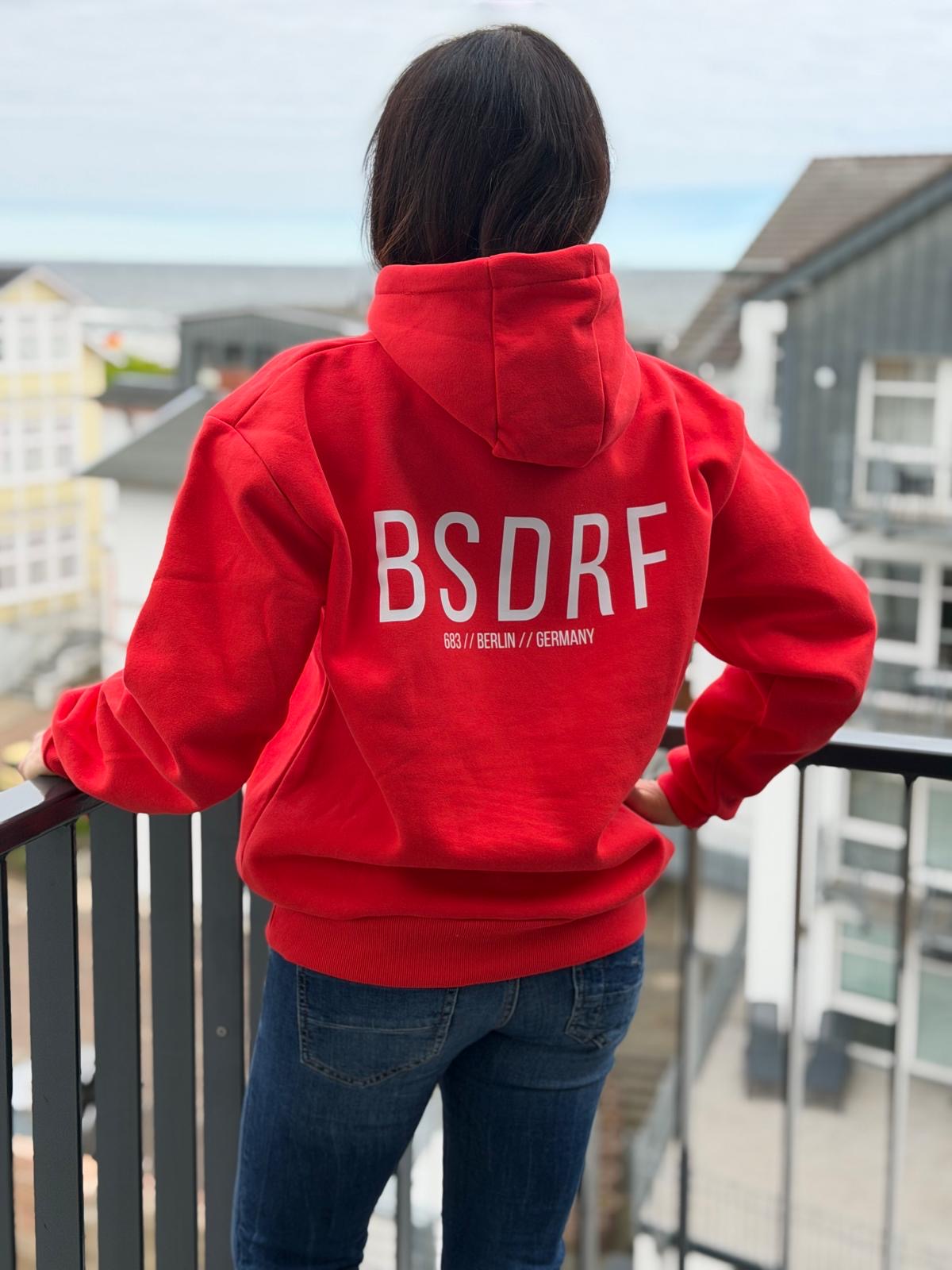 BSDRF Hoodie - rot