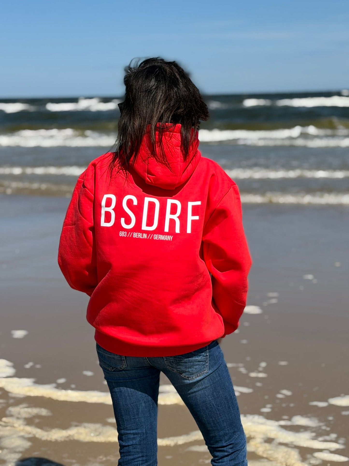 BSDRF Hoodie - rot