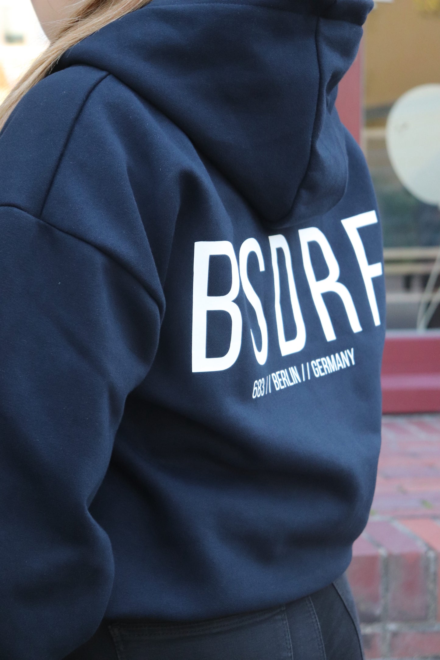 BSDRF Sweatjacke - dunkelblau